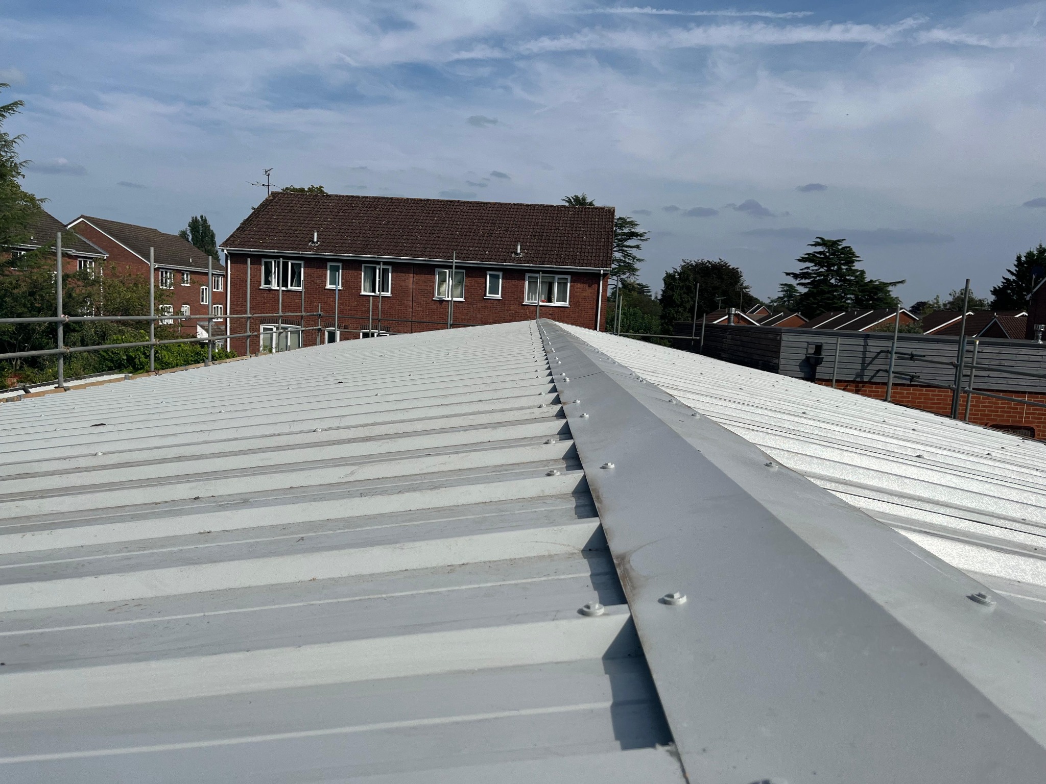 After Epsom Garage Roof Replacement