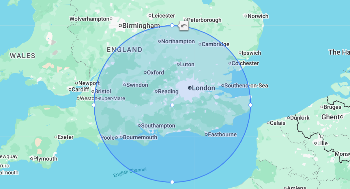 Coverage map for Envirosafe Removal